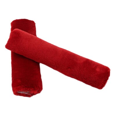 Automobilio saugos diržo užvalkalas Fluffy Auto saugos diržas saugos diržas pečių pagalvėlės apsauga suaugusiems vaikams automobilio salono priedai 2vnt