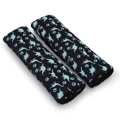 Kvėpuojantis tinklinio audinio saugos diržo užvalkalas, 2 dalys Vaiko saugos kėdės dinozauras astronautas ant pečių animacinio filmo automobilio saugos diržo užvalkalas