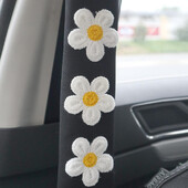 1 buc. Umăr cu flori Centura de siguranță Mic Decorație interioară Protecție Cartoon Creativ Asigurări Accesorii auto