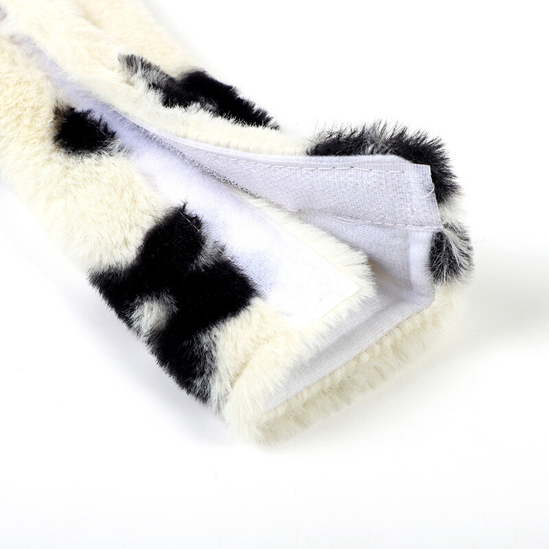 1vnt automobilio saugos diržas pliušinis gėlių pečių apsaugos pagalvėlės užvalkalas Šviežia gėlė, apsaugantis nuo nutekėjimo ir nesuspaudimo saugos diržo vidaus priedai