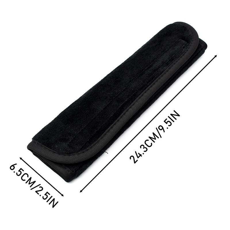 Automašīnas drošības jostas pārvalks Drošības jostas spilvens, matains plecu polsteris, ērts pieaugušajiem, jauniešiem, bērniem, aizsargs, rozā salona aksesuāri