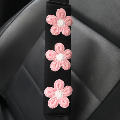 1 buc. Umăr cu flori Centura de siguranță Mic Decorație interioară Protecție Desen animat Creativ Husă de asigurare Accesorii auto