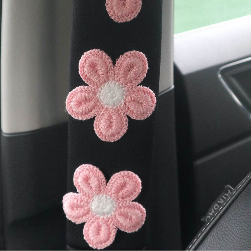 1 buc. Umăr cu flori Centura de siguranță Mic Decorație interioară Protecție Desen animat Creativ Husă de asigurare Accesorii auto