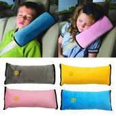 Auto drošības jostas Spilvenu pārvalks Kid Children Baby Travel Sleep Positioner Protect Auto drošības jostas Pielāgojiet plīša spilvenu plecu