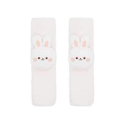 Păr de iepure nou din pluș mașină din desene animate urs huse centură de siguranță universală centură de siguranță auto protecția umărului accesorii pentru interiorul mașinii