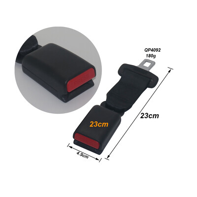 Universāla automašīnas drošības josta 23cm drošības jostas pagarinājuma spraudnis, drošības jostas klipsis, regulējams pagarinātājs, bērnu universāls pagarinājums