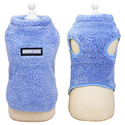 Haina caldă pentru cățeluș pisică moale fleece câine pisicuță jachetă vestă iarnă chihuahua salopetă pijamale îmbrăcăminte pentru animale de companie pentru câini mici