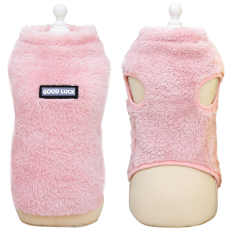 Haina caldă pentru cățeluș pisică moale fleece câine pisicuță jachetă vestă iarnă chihuahua salopetă pijamale îmbrăcăminte pentru animale de companie pentru câini mici