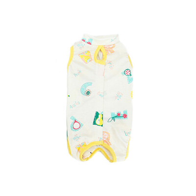 Macska Nyalásgátló Sterilizálás Ruhák Kisállat Kutyák Helyreállító Öltöny Kölyök Légáteresztő Jumpsuits Ruházat Cica műtét védőmellény