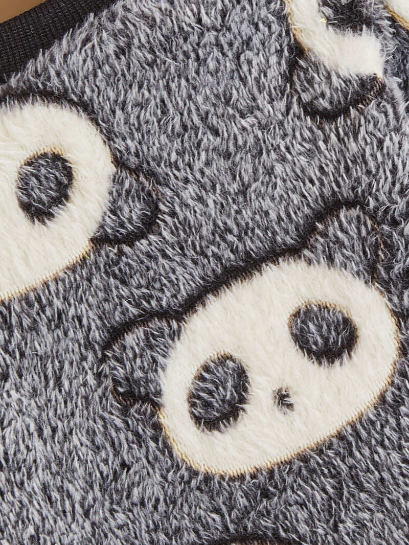 Kisállat ruhák kutya macska flanel pulóver panda mintás divatos, egyszerű és nagyvonalú