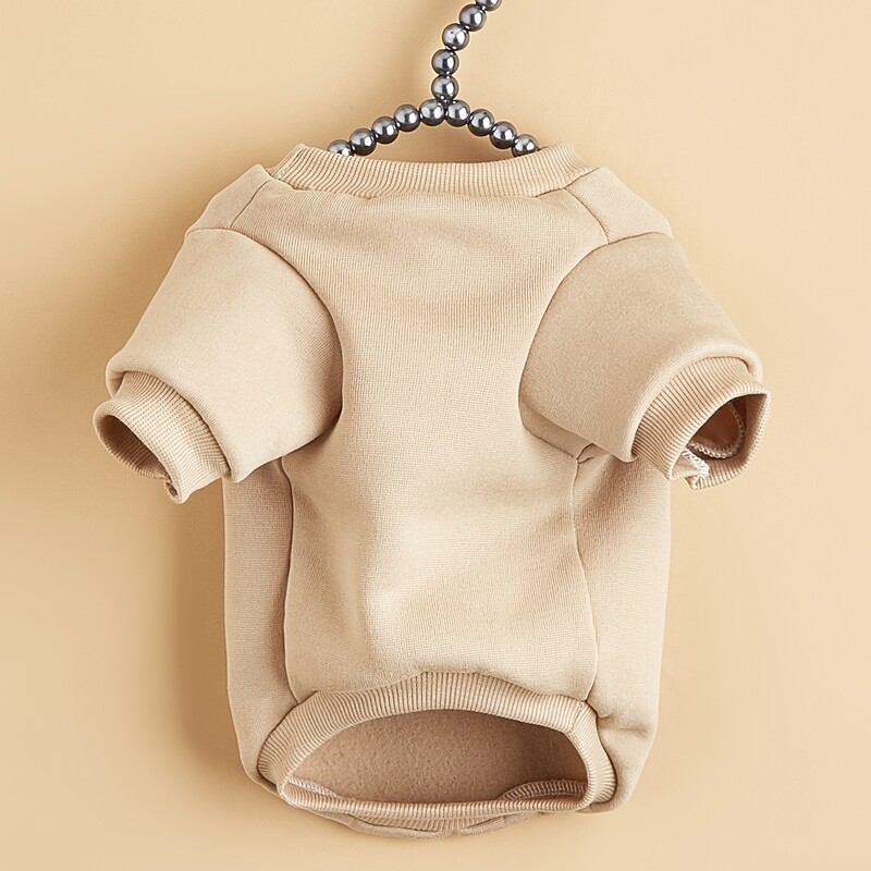 Drabužiai gyvūnams, šunys, katės, megztiniai, šilti ir patogūs su aksomu, marginti drabužiai, paprasti ir dosnūs