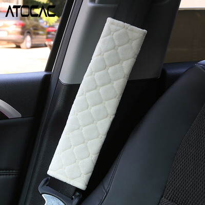 2 buc. centură de siguranță pernuță de umăr mașini centură de siguranță mânecă de pluș curea de rucsac husă universală de protecție pentru camioane accesorii de interior auto