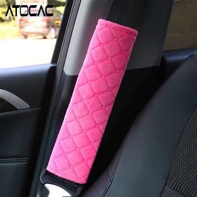 2 buc. centură de siguranță pernuță de umăr mașini centură de siguranță mânecă de pluș curea de rucsac husă universală de protecție pentru camioane accesorii de interior auto