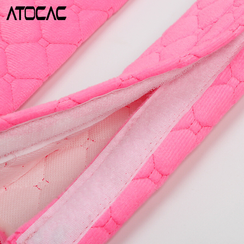 2 buc. centură de siguranță pernuță de umăr mașini centură de siguranță mânecă de pluș curea de rucsac husă universală de protecție pentru camioane accesorii de interior auto