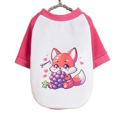 Mājdzīvnieku drēbes, suņi, kaķi, sporta krekli, silti un ērti ar samtu, apdrukātas drēbes, vienkāršas un dāsnas