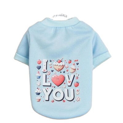 Kisállat ruhák, kutyák, macskák, pulóverek, meleg és kényelmes bársony, nyomott ruhák, egyszerű és nagyvonalú