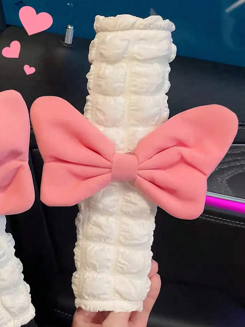 Husa de umăr pentru centura de siguranță pentru mașină, 1 bucată, drăguț Pufferg, husă de umăr pentru guler de mașină, Patru anotimpuri, consumabile generale pentru automobile