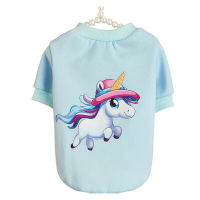 Drabužiai naminiams gyvūnėliams šunų kačių megztinis be gobtuvo su aksominiu šiltu ir patogiu mėlynu drabužiu su paprastais ir dosniais raštais