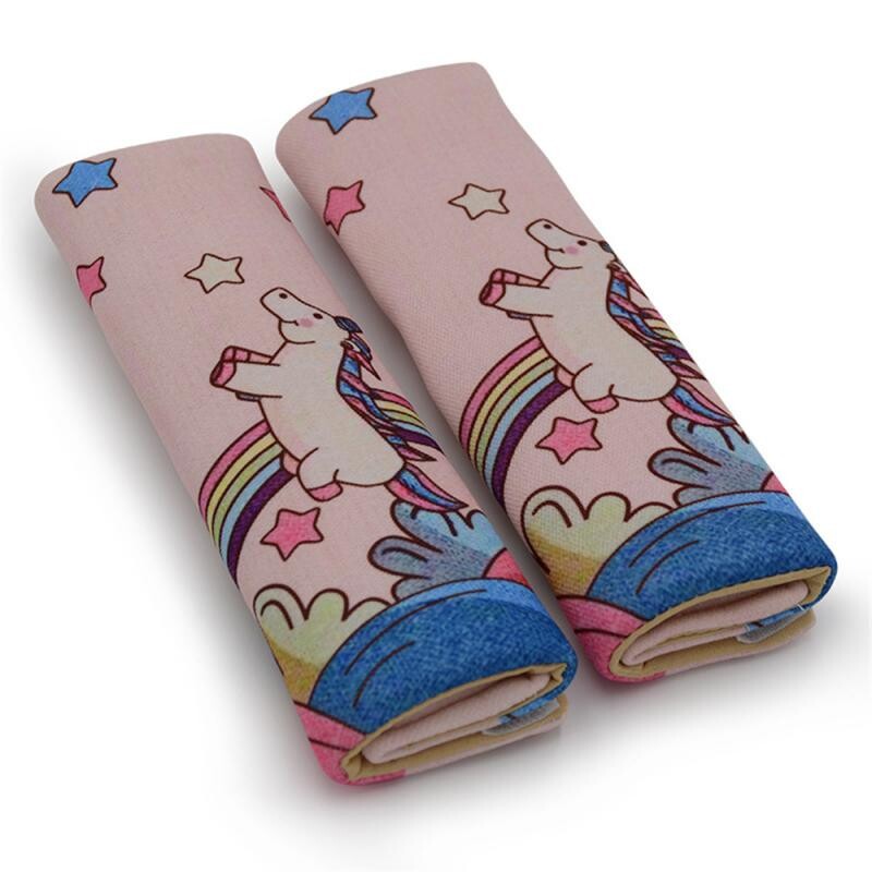 Drăguț mașină auto de siguranță centură de siguranță ham husă pentru umăr husă de protecție pentru copii suport pernă pernă mașină centuri de siguranță