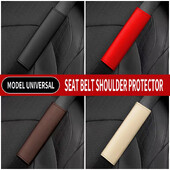 2db Kopásálló bőr autóbelső dekoráció kellékek autó biztonsági öv huzat dekoráció senior sense