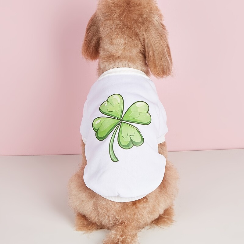 Kisállat ruhák, kutyák, macskák, pulóverek, meleg és kényelmes bársony, nyomott ruhák, egyszerű és nagyvonalú