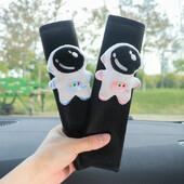 Cartoon autós biztonsági öv huzat vállpánt heveder párna vállpárna védő Biztonsági védelem autós kiegészítők lányoknak