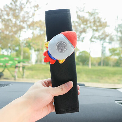 Cartoon autós biztonsági öv huzat vállpánt heveder párna vállpárna védő Biztonsági védelem autós kiegészítők lányoknak