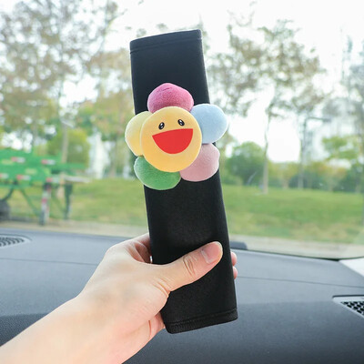 Cartoon autós biztonsági öv huzat vállpánt heveder párna vállpárna védő Biztonsági védelem autós kiegészítők lányoknak