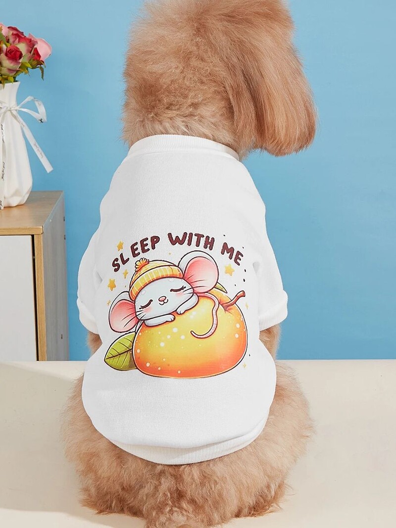 Mājdzīvnieku drēbes, suņi, kaķi, sporta krekli, silti un ērti ar samtu, apdrukātas drēbes, vienkāršas un dāsnas