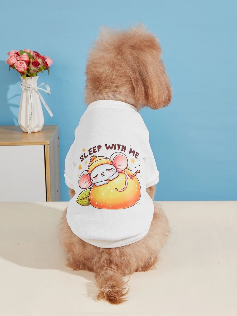 Mājdzīvnieku drēbes, suņi, kaķi, sporta krekli, silti un ērti ar samtu, apdrukātas drēbes, vienkāršas un dāsnas