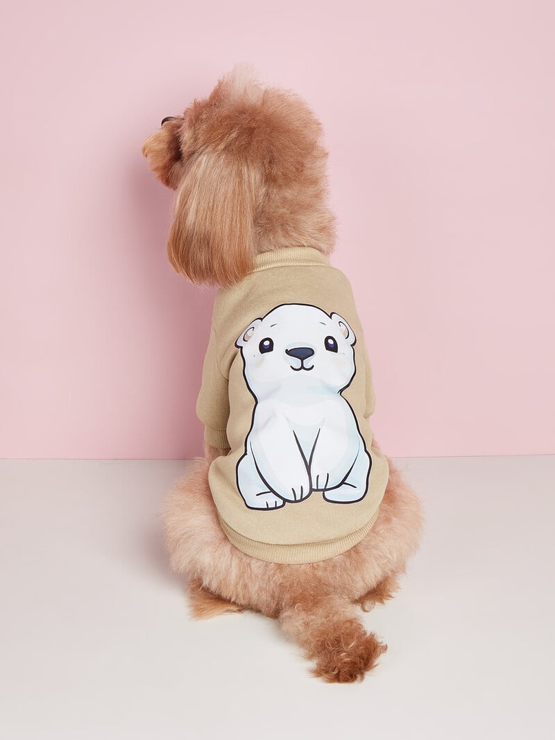 Drabužiai gyvūnams, šunys, katės, megztiniai, šilti ir patogūs su aksomu, marginti drabužiai, paprasti ir dosnūs