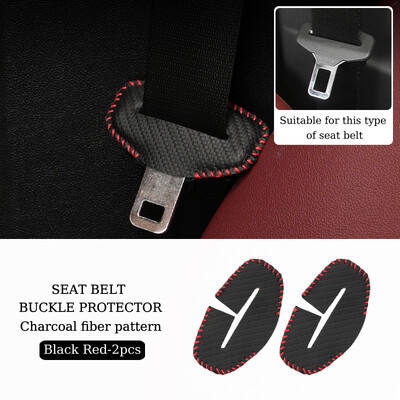 PU nahast auto turvavöö pandla klambri kaitsekate BMW 1 3 5 seeria X3 X5 G30 G32 G20 G01 G05 siseturvalisuse tarvikud