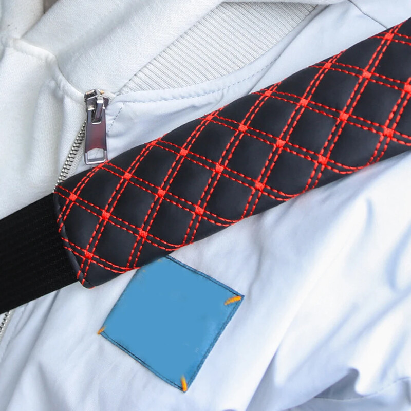 1 pereche de centuri de siguranță colorate pentru copii și adulți pentru mașini, perne de protecție pentru umeri, husă centură de siguranță pentru mașină, centură de siguranță, pernă, accesorii auto