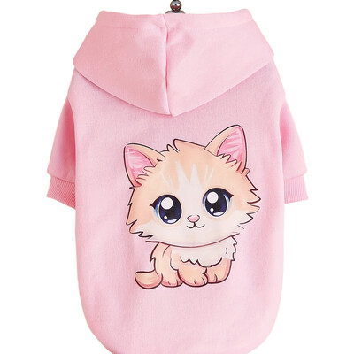 Naminių gyvūnėlių drabužiai šunų ir kačių megztiniai su aksominiais šiltais patogiais drabužiais su paprastais ir dosniais raštais