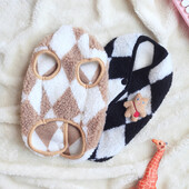 Vestă drăguță de toamnă și iarnă pentru pisici, haine calde pentru animale de companie, haine calde de două picioare, haine de diamant pentru pisici, haine pentru câini