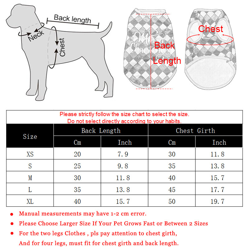 Katės kalėdinis kostiumas mažiems šunims Naujųjų metų puošniai apsirengti šuniuko marškinėliai Kačiuko liemenė Drabužiai Kalėdų senelio spaudiniai Jorkšyro kostiumai
