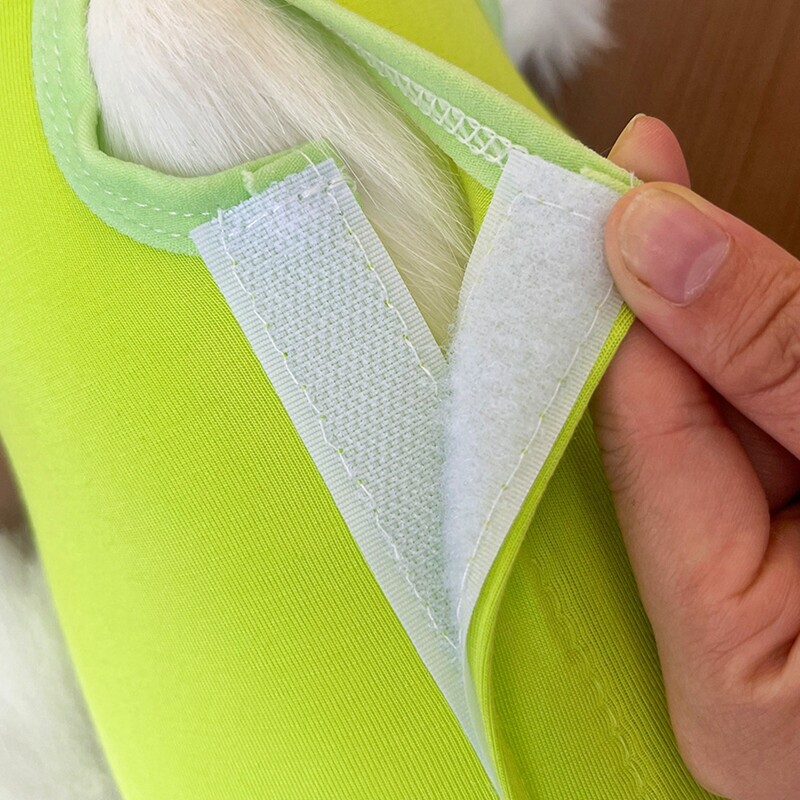 Atkūrimo kostiumas katėms, pilvo priežiūrai, naminių kačiukų apsaugai nuo įkandimų, apsisaugoti nuo laižymo po operacijos Dėvėkite liemenę šuniuko kačiuko atjunkymo kostiumą