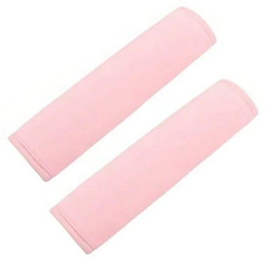 Universalus automobilio saugos diržo užvalkalas Reguliuojamas minkštas pliušinis kuprinės dirželis vaikams suaugusiems automobilio saugos diržo pečių pagalvėlės Automobilių priedai