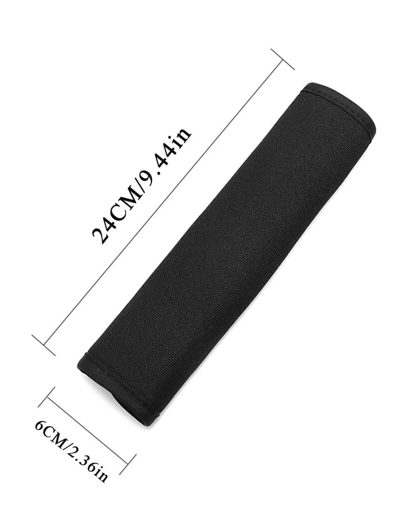 Universalus automobilio saugos diržo užvalkalas Reguliuojamas minkštas pliušinis kuprinės dirželis vaikams suaugusiems automobilio saugos diržo pečių pagalvėlės Automobilių priedai