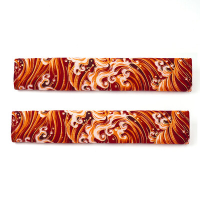 RASTP-Universal 2PCS automobilio saugos diržo užvalkalas Automatinis saugos diržo užvalkalas JDM stiliaus audinys, apsauginis saugos diržas, pečių pagalvė RS-BAG078