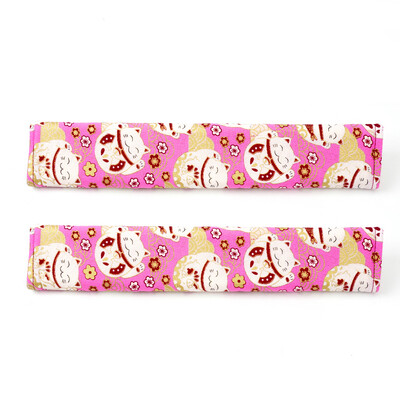 RASTP-Universal 2PCS automobilio saugos diržo užvalkalas Automatinis saugos diržo užvalkalas JDM stiliaus audinys, apsauginis saugos diržas, pečių pagalvė RS-BAG078