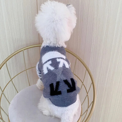 Vânzări cu ridicata pentru animale de companie Câine, pisică, veveriță artificială, tricot, pulover toamnă/iarnă, îngroșat, cald, mediu, mic, câini, pisică, ținută la modă