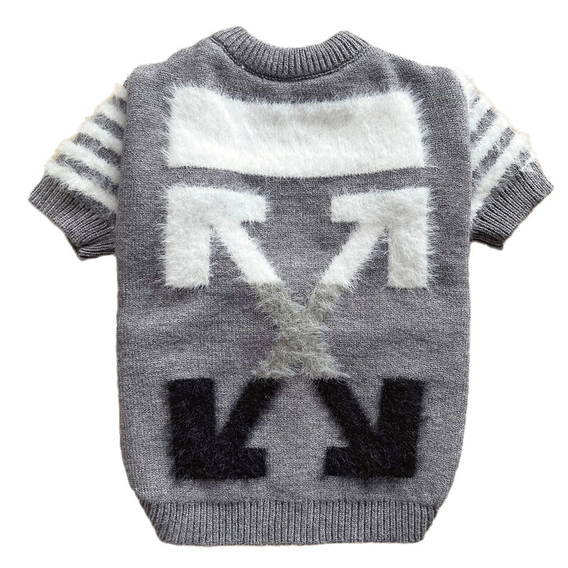 Vânzări cu ridicata pentru animale de companie Câine, pisică, veveriță artificială, tricot, pulover toamnă/iarnă, îngroșat, cald, mediu, mic, câini, pisică, ținută la modă