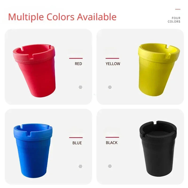 Bezdymový popolník Nový PP plastový popolník do auta Prenosný popolník do auta Popolníky v tvare presýpacích hodín Rozmery: 8*6*10,5 cm