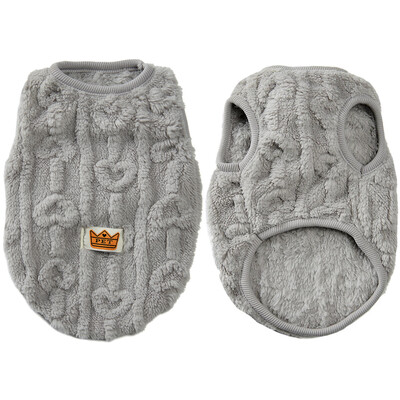 Mieli naminių kačių drabužiai Rudens žiemos liemenės paltas mažiems šunims katėms Minkštas jaukus šuniuko megztinis Čihuahua Jorkšyro kostiumas