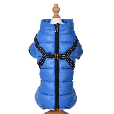 Rudens žiemos naminiai šunys katės šuniukai, jaukūs rūbai, liemenė mažiems ir vidutiniams šunims katėms nuo vėjo nepralaidžios šiltos vilnos prancūziško buldogo mopso kombinezonas