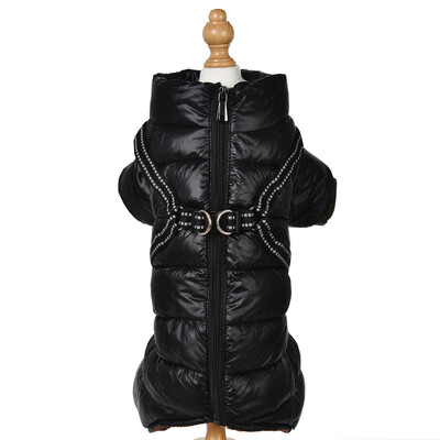 Rudens žiemos naminiai šunys katės šuniukai, jaukūs rūbai, liemenė mažiems ir vidutiniams šunims katėms nuo vėjo nepralaidžios šiltos vilnos prancūziško buldogo mopso kombinezonas