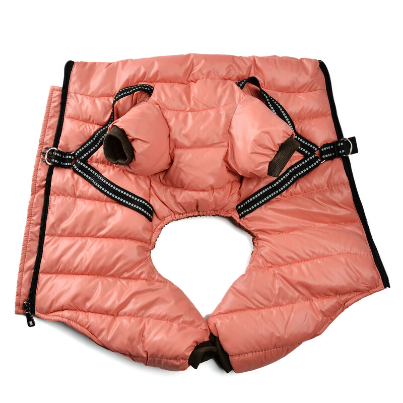 Rudens žiemos naminiai šunys katės šuniukai, jaukūs rūbai, liemenė mažiems ir vidutiniams šunims katėms nuo vėjo nepralaidžios šiltos vilnos prancūziško buldogo mopso kombinezonas