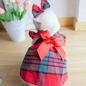 2025 m. Nauji kalėdiniai naminių gyvūnėlių drabužiai Daugiaspalviai katės liemenės šunų kostiumo transformacijos drabužiai šunims katėms ir šunims