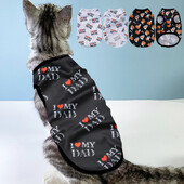 Jauki mājdzīvnieku kaķu apģērbi Veste maziem un vidējiem kaķiem Suņiem Helovīna ballītē saģērbtiem Kospleja kostīmiem Smieklīgi mīksta kaķēna drēbes